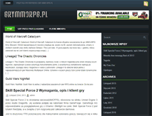 Tablet Screenshot of grymmorpg.pl